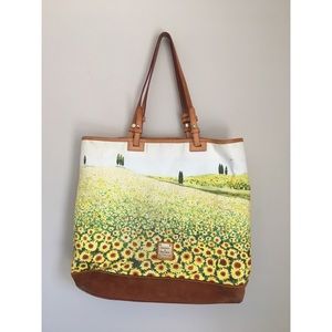 Dooney & Bourke Sunflower North/South Lee Tote